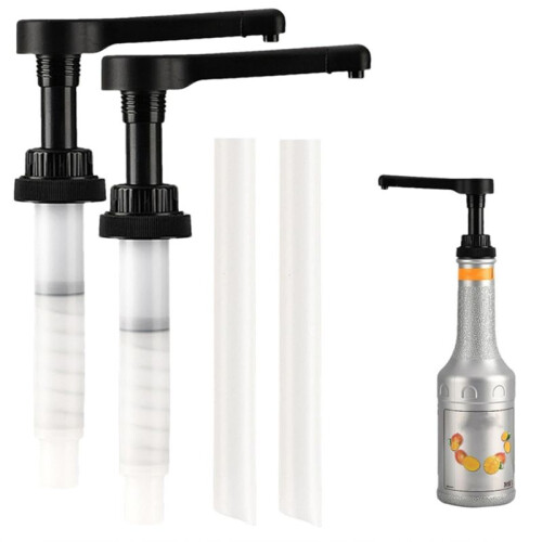 Kaffesirapspump, 10 Ml Sirapsflaskpump, Handtryckssirapsmunstyckespump, Kaffesirapspumpdispenser