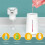 Automatic Soap Dispenser Wall-Mounted Liquid  Washing Hand Machine 400ml Touchless Liquid Drop Soap Dispensers 3