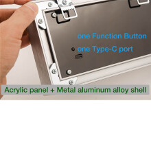 8inch Wall Weather Clock and Stock Bitcoin Price Ticker Display with Pixel Screen Bitcoin Stock Ticker Display