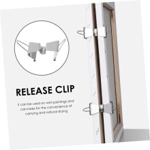 5 Stuks Canvas Clip Canvas Dragers Kunstbenodigdheden Olieverfschilderij Lijst Clip voor Kunstenaar Olieverfschilderij Lijst Klem Kunstbenodigdheden
