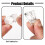 Self Adhesive Clips, 100PCS Plastic  Wall Hanging Clips for Office, Home, School Organization 4