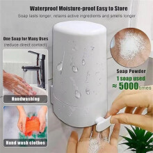 Wall Mounted Soap Grinder - Adjustable Waterproof Foamflaker Dispenser for Bar Soap, Ideal for Home & Outdoor Use