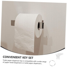 5 Stück Papierhandtuchschlüssel, Automatischer Handseifenspender, Toilettenpapierspenderschlüssel, Papierhandtuchspenderschlüssel