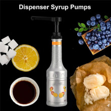 Coffee Syrup Pump,10ml Syrup Bottle Pump,Hand Pressure Syrup Nozzle Pump,Coffee Syrup Pump Dispenser