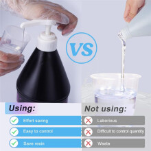 Upgraded High-Output Gallon Pump Dispenser, 2pcs Heavy-Duty Leak Proof Large Resin Pump Dispenser 10CC
