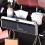 Multi-Functional Car Tissue Box with Hooks for Organizing Travel  Silver Plated Black 3