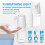 600ml Automatic Soap Dispenser Infrared Sensor Type-C Charging Touchless  Liquid Soap Dispenser Gel 7