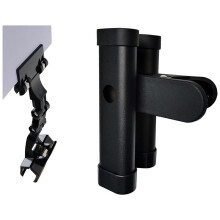 Easel Brush Clip, Easel Paintbrush Holder with A Rotatable Paper Copy Clip, Drum Stick Holder , Adjustable File Holder