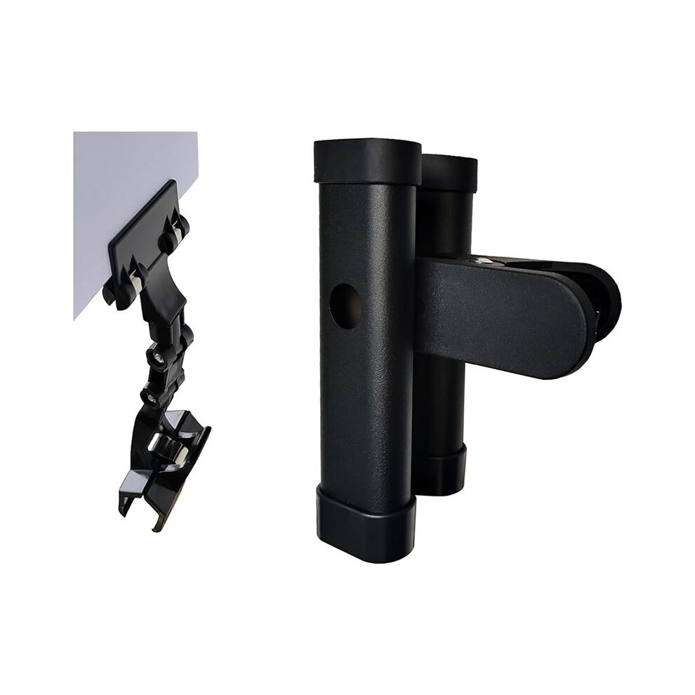 Easel Brush Clip, Easel Paintbrush Holder With A Rotatable Paper Copy Clip, Drum Stick Holder Adjustable File Holder 6032476632243