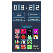 LED 16x16 Pixel Display Nightlight APP Control Programmable Screen DIY Text Animation Photo Frame Night Light Gift