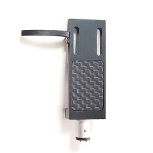 For MC Carbon Fiber Singing  Stand 6N Single Crystal Wire Rubber Disc Singing Arm Adjustable Azimuth Black