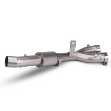 Stainless Steel Motorcycle Exhaust Pipe with Middle Link for Yamaha R1 MT10 FZ10 20152023