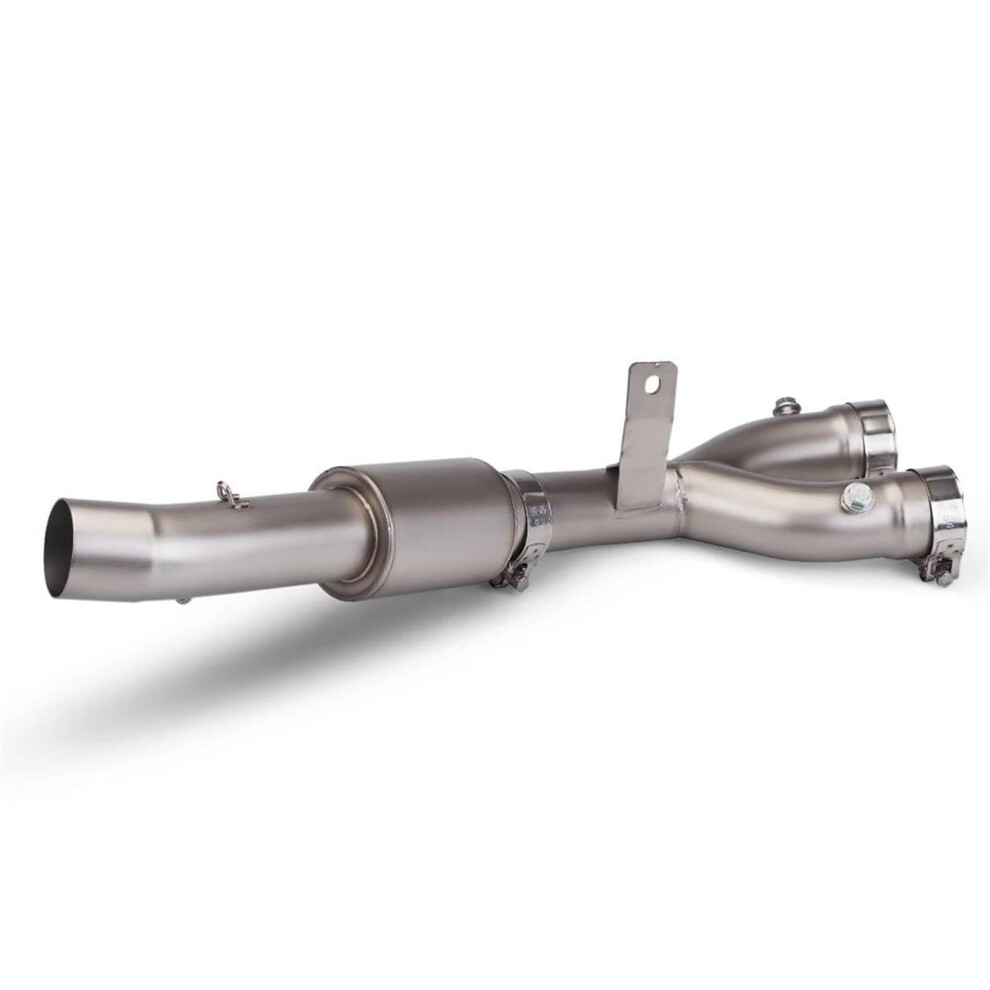 Stainless Steel Motorcycle Exhaust Pipe With Middle Link For Yamaha R1 Mt10 Fz10 20152023 9771547129110
