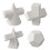10 Peças de Modelo de Desenho de Geometria 3D, Molde de Gesso para Desenho de Sombra,  Molde de 2 Polegadas 5