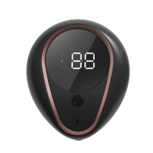 1500 MAh Oplaadbare Schuimzeep 300 Ml Automatische Zeepdispenser Wandgemonteerd Slimme Handwaszeepdispenser Zwart