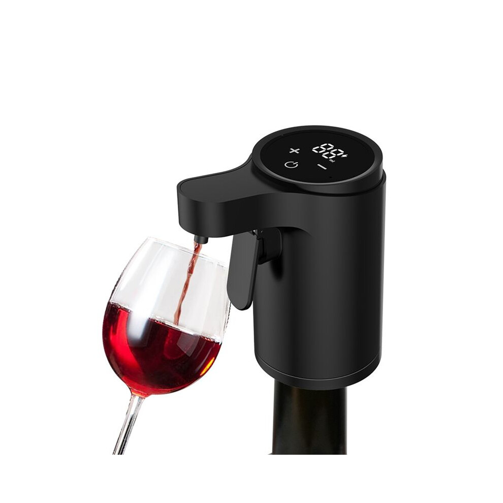Electric Bottle Pump Dispenser Touchless Automatic Beverage Pourer for Whisky, Alcoholic Drinks &More,USB Rechargeable A