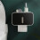 No Drill Wall-Mounted Toilet Holder, Waterproof Bathroom Tissue Organizer for Bath/Toilet,Space-Saving Rustproof Design 5