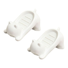 Cartoon Cat Soap Box Cute Plastic Soap Draining Holder Decorative Soap Storage Rack Household Bathroom Accessories