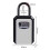 4Digit Code Box Wall-Mounted Password Key Box No-Drilling Required Decorative Home Use Construction Site Entrance Lock B 5