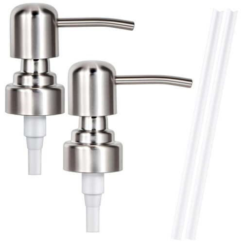 Soap Dispenser Pump Replacement, Kitchen and Bathroom Soap Pump Replacement, Standard Diameter 28/400 Neck Size