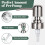 Soap Dispenser Pump Replacement, Kitchen and Bathroom Soap Pump Replacement, Standard Diameter 28/400 Neck Size 5