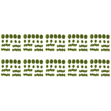 300PCS 3 Size Artificial Moss Rocks Decorative, Green Moss Balls,for Floral Arrangements Gardens and Crafting