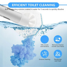 50 Count Disposable Toilet Bowl Wand Refills Suitable for , Upgrade Wand Heads for Toilet Cleaning