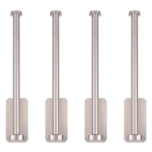 4X Kitchen Roll Paper Self Adhesive Wall Mount Toilet Paper Holder Stainless Steel Bathroom Tissue Towel Rack