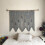 2X Makramee Wand Behang Handweb Bohemien Baumwol Seil Boho  Haus Dekor Grau 2