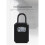4Digit Code Box Wall-Mounted Password Key Box No-Drilling Required Decorative Home Use Construction Site Entrance Lock A 3