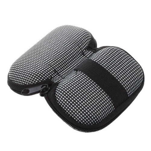 3X Black White Dotted Cover Case Holder for Folding Presbyopic Reading Glasses