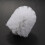 Replacement Spare Bathroom Accessory Plain Plastic Toilet Cleaning Brushes  Holders White (6X White Heads) 7
