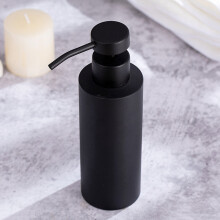 5X Hand Soap Dispenser-Stainless Steel Dish Bath Countertop Lotion Dispensers,Black Liquid Wash Brushed Metal