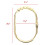 24 Pack Wide Shower Curtain Rings Hooks Set,Decorative Chrome Finish,Easy Glide Rollers,Rings for Shower Rods,Gold 4