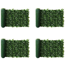 800X Fence Wall Decoration Artificial Green Leaves Can Stretch Privacy Fence Screen Plant Leaves, Suitable for Home