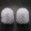 Replacement Spare Bathroom Accessory Plain Plastic Toilet Cleaning Brushes  Holders White (6X White Heads) 2