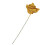 28Pcs Foam Glitter Artificial Rose Decor, Gold 5