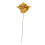 28Pcs Foam Glitter Artificial Rose Decor, Gold 3