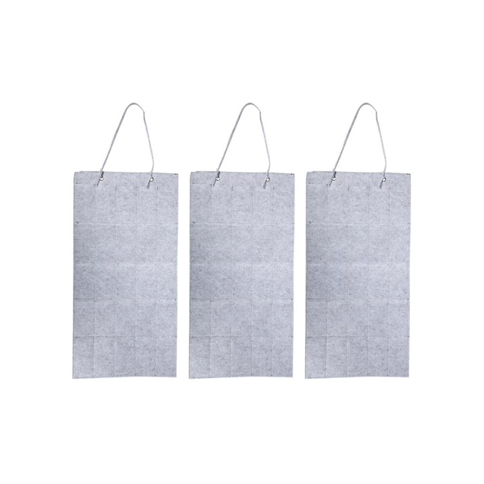 3X Glasses Organizer Sunglasses Storage Hanging Bag Sunglasses Eyeglasses Display Show Holder Wall Mount L