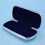 3X Glasses Case, Aluminum Hard Shell Eyeglasses Case Striped Spectacles Box 7