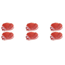 6 Stück Gefälschte Gekochte Frische Schweine Fleisch Simulation Lebensechte Fleisch Nahrung Küchen Schrank Schreib Tisch Dekoration Fotografie