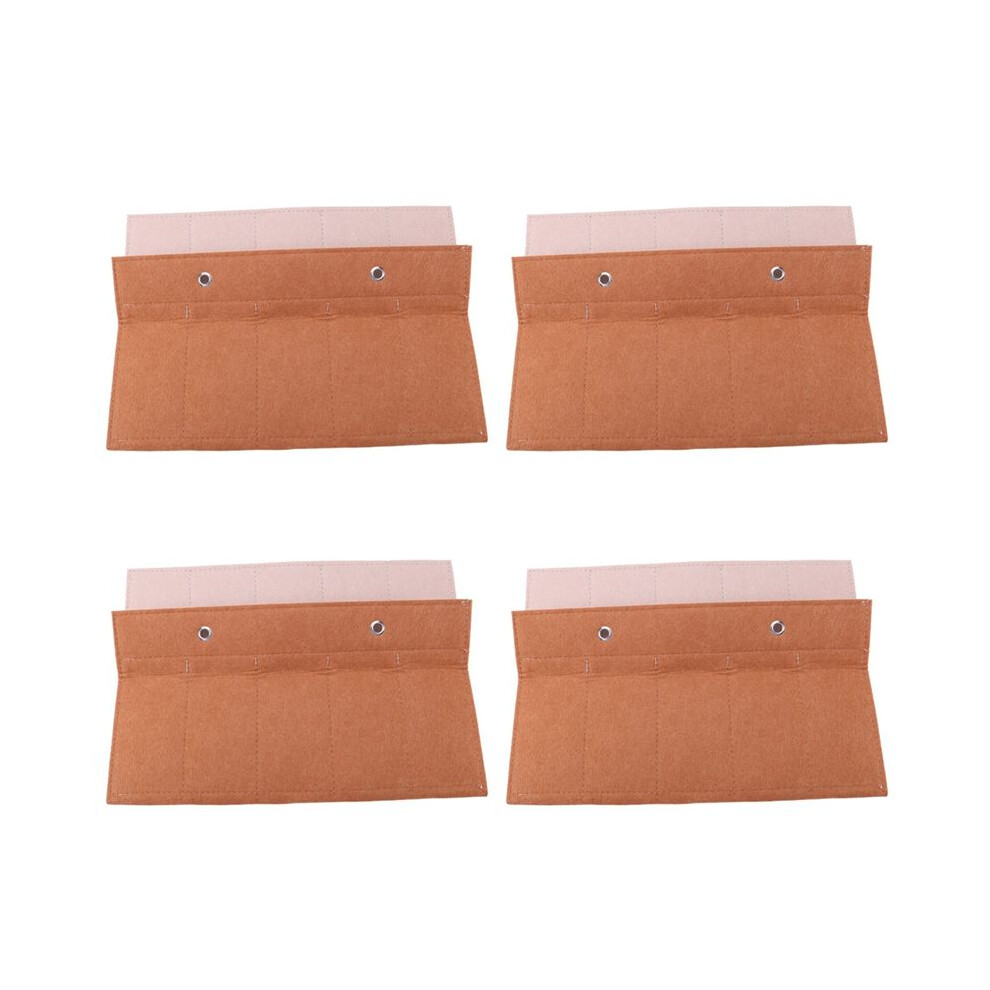 4X Glasses Organizer Sunglasses Organizer Storage Hanging Bag Sunglasses Eyeglasses Display Wall Mount Organizer 15 Slot