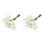 24Pcs  Calla Artificial Flower Bouquet Wedding Decoration DIY Wreath Gift White 1