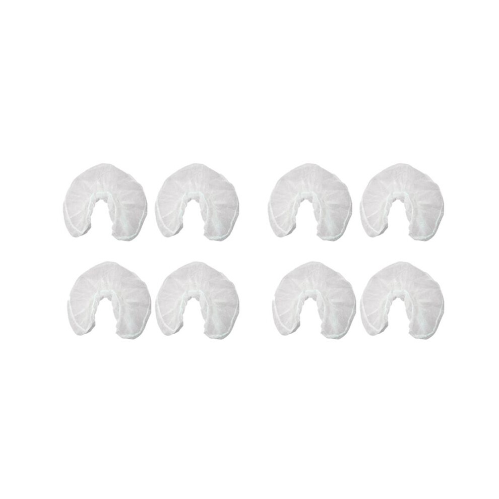 Typecat 100X U Shaped Disposable Non-Woven Headrest Pillow Paper Beauty Spa Salon Bed Cover Massage Face Cradle Rest Covers