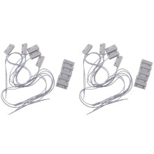 10 Pcs Mc-38 Wired Door Window Sensor Magnetic  for Home Alarm System,When Sensor Together,Normally Closed Nc