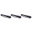 3X Black Plastic Drawing Picture Storage Tube Poster Scroll Holder 1