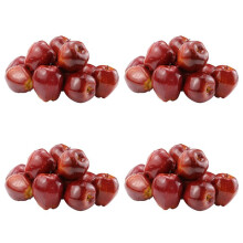 48 Pcs Fake Fruit Apples Artificial Apples Lifelike Simulation Red Apples Home House Decor for Still Life Kitchen Decor