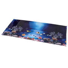 10X Bleu Frais Mer Fond Aquarium Ocean Paysage Affiche Fond de Reservoir de Poissons