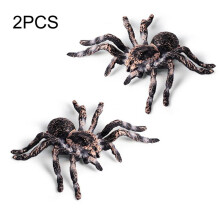 4 Piezas 9,5 cm Gran Falso Juguete Modelo de Insecto Araña Realista Divertido Accesorio Aterrador de Halloween