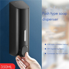6X 350 Ml Seifen Spender Ein Der Wand Montiert Manueller Seifen Spender Bad Dusche Gel Flüssiger Shampoo Spender Halter